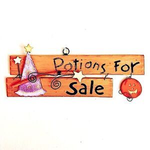 “POTIONS FOR SALE” HALLOWEEN DOOR - FINAL LIST PRICE Of $13 (UNLESS BUNDLED)